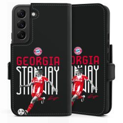 Sideflip mit langer Lasche schwarz