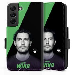 Sideflip mit langer Lasche schwarz