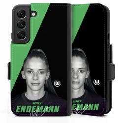 Sideflip mit langer Lasche schwarz