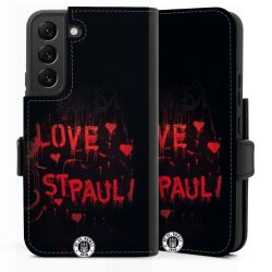 Sideflip mit langer Lasche schwarz