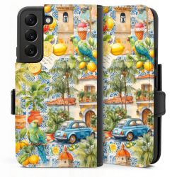 Sideflip mit langer Lasche schwarz