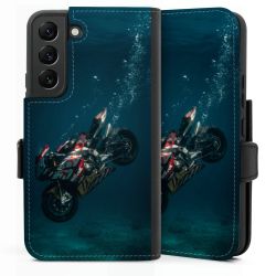 Sideflip mit langer Lasche schwarz