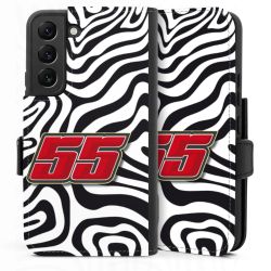 Sideflip mit langer Lasche schwarz