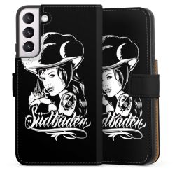 Sideflip mit langer Lasche schwarz