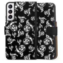 Sideflip mit langer Lasche schwarz