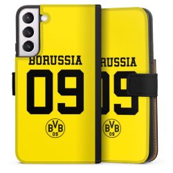 Sideflip mit langer Lasche schwarz