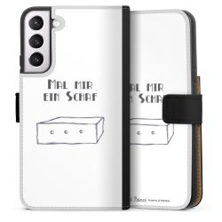 Sideflip mit langer Lasche schwarz