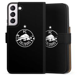 Sideflip mit langer Lasche schwarz