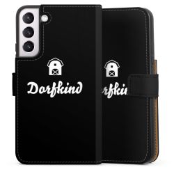 Sideflip mit langer Lasche schwarz