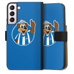 Sideflip mit langer Lasche schwarz