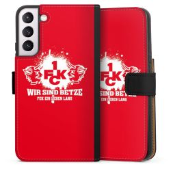 Sideflip mit langer Lasche schwarz