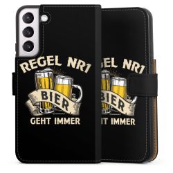 Sideflip mit langer Lasche schwarz