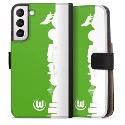 Sideflip mit langer Lasche schwarz