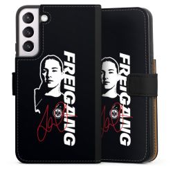 Sideflip mit langer Lasche schwarz