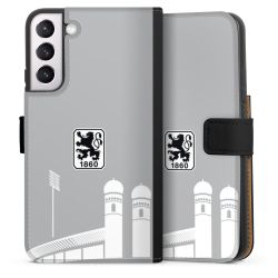 Sideflip mit langer Lasche schwarz