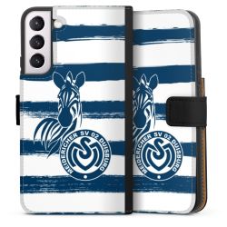 Sideflip mit langer Lasche schwarz