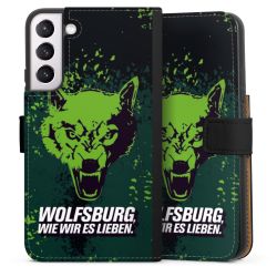 Sideflip mit langer Lasche schwarz