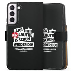 Sideflip mit langer Lasche schwarz