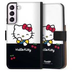 Sideflip mit langer Lasche schwarz