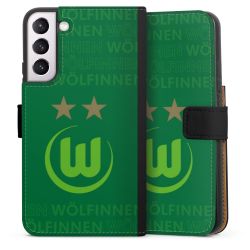 Sideflip mit langer Lasche schwarz