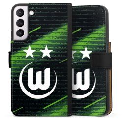 Sideflip mit langer Lasche schwarz