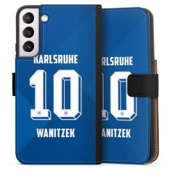 Sideflip mit langer Lasche schwarz