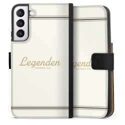 Sideflip mit langer Lasche schwarz