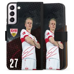 Sideflip mit langer Lasche schwarz