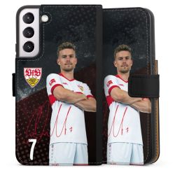 Sideflip mit langer Lasche schwarz