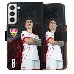 Sideflip mit langer Lasche schwarz