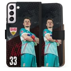 Sideflip mit langer Lasche schwarz