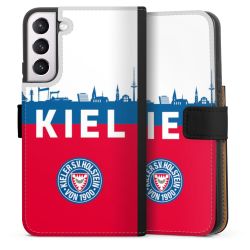 Sideflip mit langer Lasche schwarz