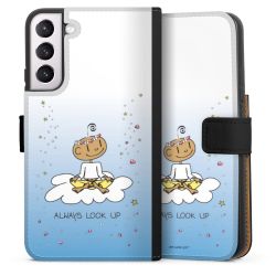 Sideflip mit langer Lasche schwarz