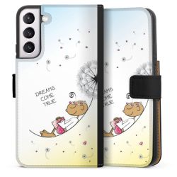 Sideflip mit langer Lasche schwarz