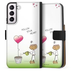 Sideflip mit langer Lasche schwarz