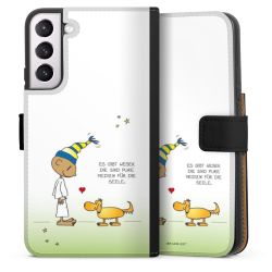 Sideflip mit langer Lasche schwarz