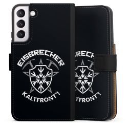 Sideflip mit langer Lasche schwarz