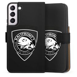 Sideflip mit langer Lasche schwarz