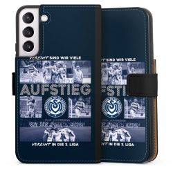 Sideflip mit langer Lasche schwarz