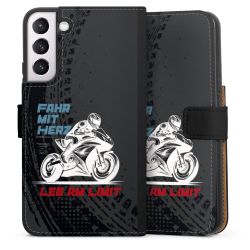 Sideflip mit langer Lasche schwarz