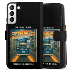 Sideflip mit langer Lasche schwarz