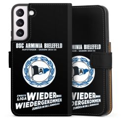 Sideflip mit langer Lasche schwarz