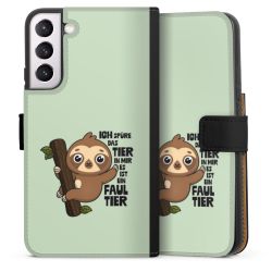 Sideflip mit langer Lasche schwarz