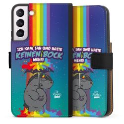 Sideflip mit langer Lasche schwarz