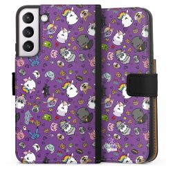 Sideflip mit langer Lasche schwarz