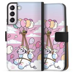 Sideflip mit langer Lasche schwarz