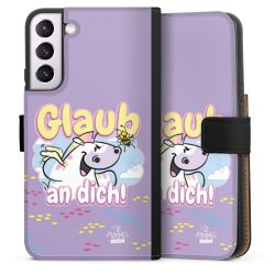 Sideflip mit langer Lasche schwarz