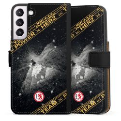 Sideflip mit langer Lasche schwarz