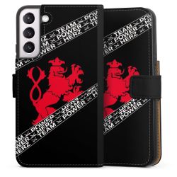 Sideflip mit langer Lasche schwarz