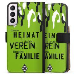 Sideflip mit langer Lasche schwarz